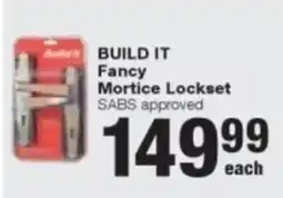 Build It BUILD IT Fancy Mortice Lockset offer