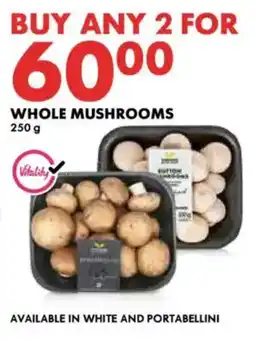Woolworths Whole Mushrooms offer
