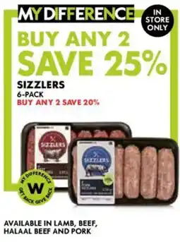 Woolworths Sizzlers offer