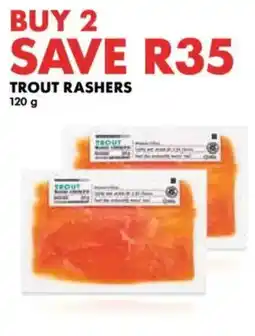 Woolworths Trout Rashers offer