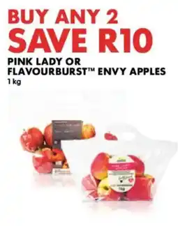Woolworths Pink Lady or Flavourburst Envy Apples offer