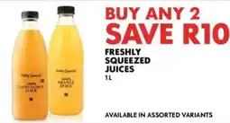 Woolworths Freshly Squeezed Juices offer
