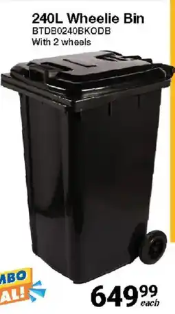 Mica Wheelie Bin offer