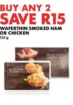 Woolworths Waferthin Smoked Ham or Chicken offer