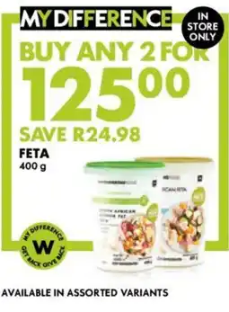 Woolworths Feta offer