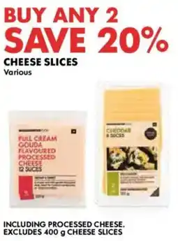 Woolworths Cheese Slices offer