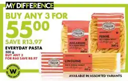 Woolworths Everyday Pasta Assorted offer