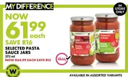 Woolworths Pasta Sauce Assorted offer