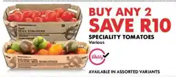 Woolworths Specialty Tomatoes offer