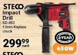 Mica STECO Impact Drill offer