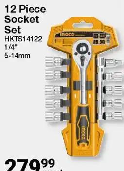 Mica 12 Piece Socket Set INGCO offer