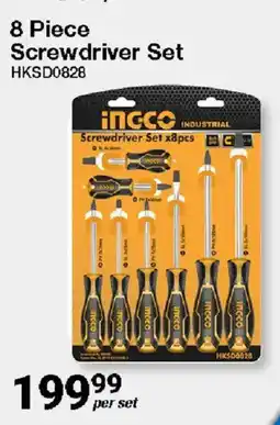 Mica INGCO Industrial Screwdriver Set offer