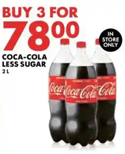 Woolworths Coca-Cola Less Sugar offer