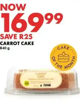 Woolworths Carrot Cake offer