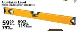 Mica Ingco Aluminium Level offer
