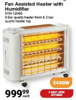 Mica Fan Assisted Heater with Humidifier offer