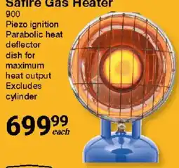 Mica Safire Gas Heater 900 offer