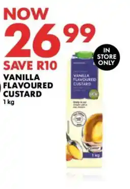 Woolworths Vanilla Flavoured Custard offer