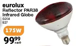 Mica eurolux Reflector PAR38 Infrared Globe offer
