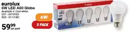 Mica eurolux 6W LED A60 Globe offer