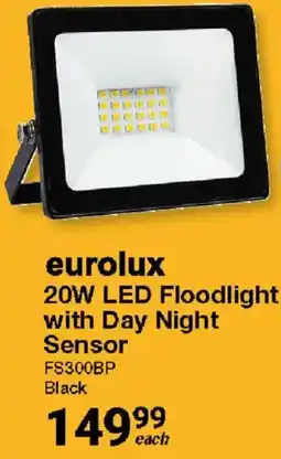 Mica eurolux 20W LED Floodlight with Day Night Sensor offer