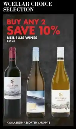 Woolworths Neil Ellis Wines offer