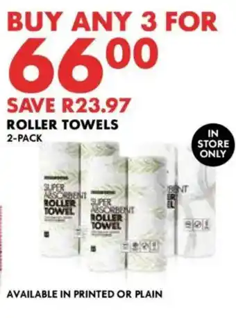 Super Absorbent Roller Towel