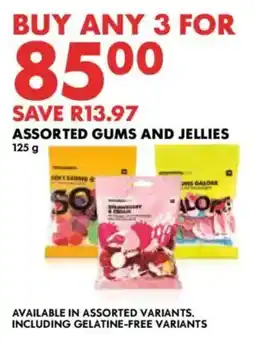 Woolworths Assorted Gums and Jellies offer