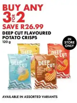 Woolworths Deep Cut Flavoured Potato Crisps offer