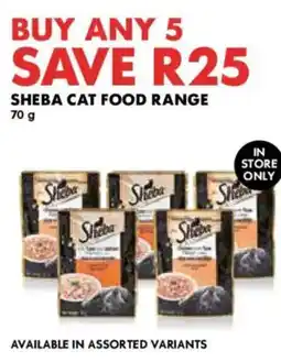Woolworths Sheba Cat Food Range offer