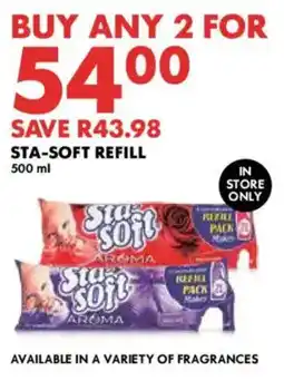 Woolworths STA-SOFT REFILL offer