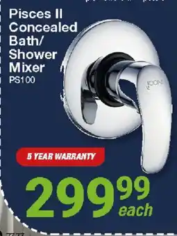 Mica Pisces II Concealed Bath/Shower Mixer PS100 offer