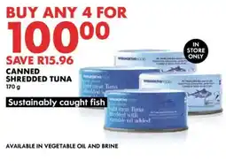 Woolworths CANNED SHREDDED TUNA offer