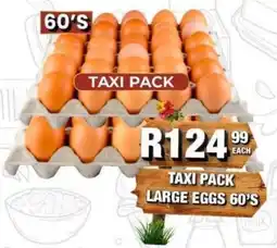 Take 'n Pay Taxi pack large eggs offer