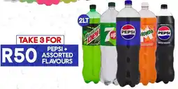 Take 'n Pay Pepsi + Assorted Flavours offer
