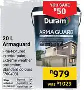 Builders Warehouse Duram 20L Armaguard 760403 offer