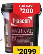 Builders Warehouse Plascon 20L Wall & All 28973 offer