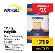 Builders Warehouse Polycell 12Kg Polyfilla 27643 offer