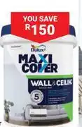 Builders Warehouse Dulux 20L Maxicover Wall & Ceiling 742057 offer