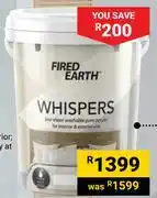 Builders Warehouse Fired Earth 20L Whispers 662277 offer