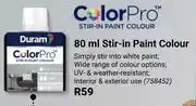 Builders Warehouse Duram 80ml Stir In Paint Colour 758452 offer