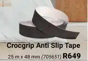 Builders Warehouse Crocgrip Anti Slip Tape 25m x 48mm 705651 offer