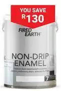 Builders Warehouse Fired Earth 5L Non Drip Water Based Enamel 539324 offer