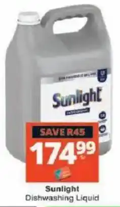 Checkers Hyper Sunlight Dishwashing Liquid offer