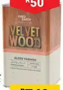 Builders Warehouse Fired Earth 5L Velvet Wood Gloss Varnish 529041 offer