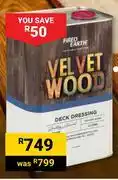 Builders Warehouse Fired Earth 5L Wood Deck Dressing 850025021 offer