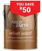 Builders Warehouse Fired Earth 5L Velvet Wood Preservative 529162 offer