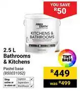 Builders Warehouse Fired Earth 2.5L Bathrooms & Kitchens 850031052 offer