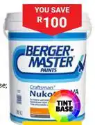 Builders Warehouse Berger Master 20L Nukote 850023651 offer