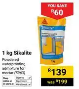 Builders Warehouse Sikalite 5963-1Kg offer